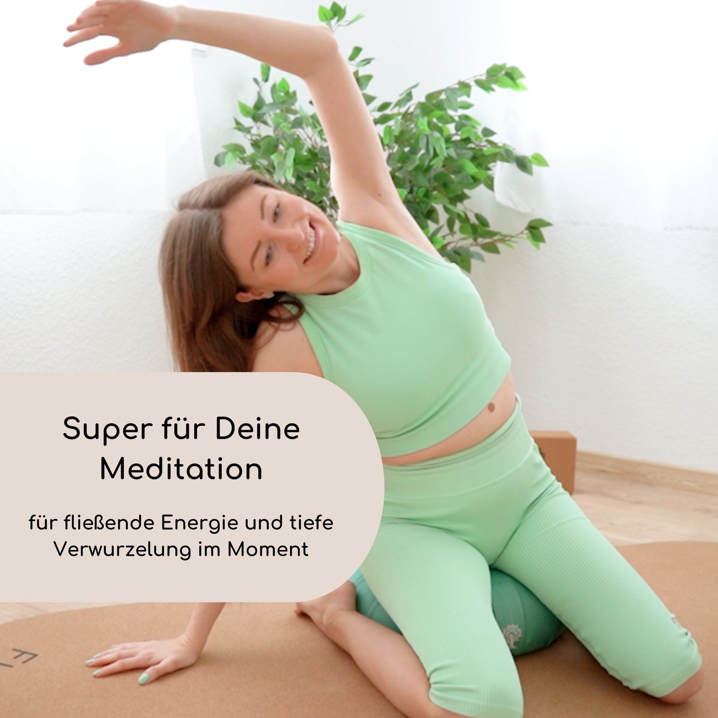 Meditationskissen Mahalo - Super für deine Meditation - für fließende Energie und tiefe Verwurzelung im Moment