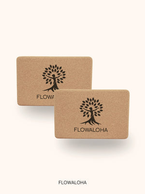 2er Set Kork Yogablock Nalani | Rutschfest & Nachhaltig