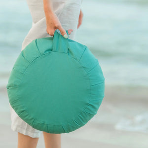 Meditationskissen_Yogakissen_Mahalo_Meeresgrün