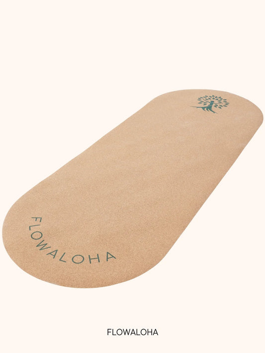 Ovale Kork Yogamatte Kalea | Rutschfest & Nachhaltig