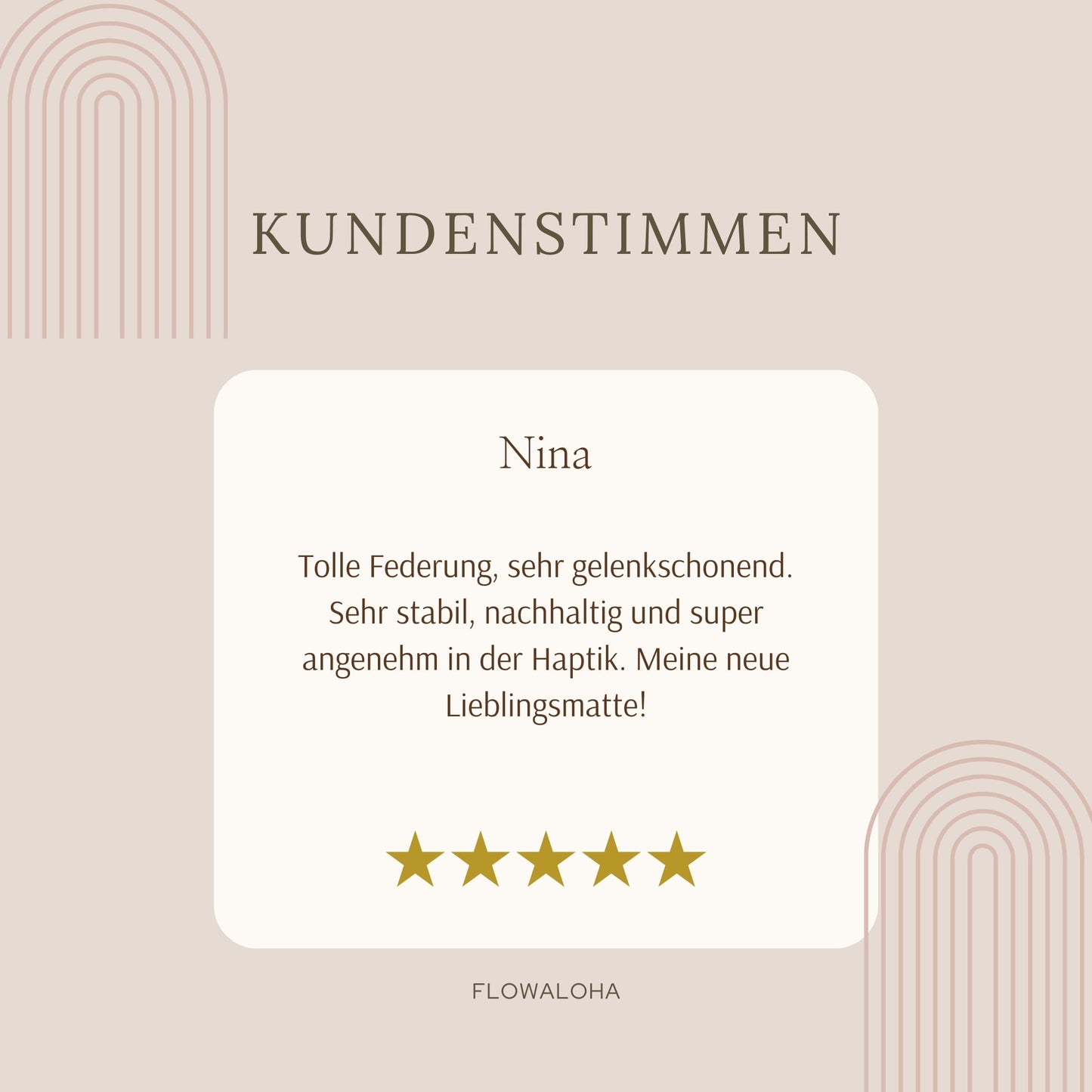 Ovale Kork Yogamatte Kalea - Beste Yogamatte 2025 - Nachhaltig & Rutschfest