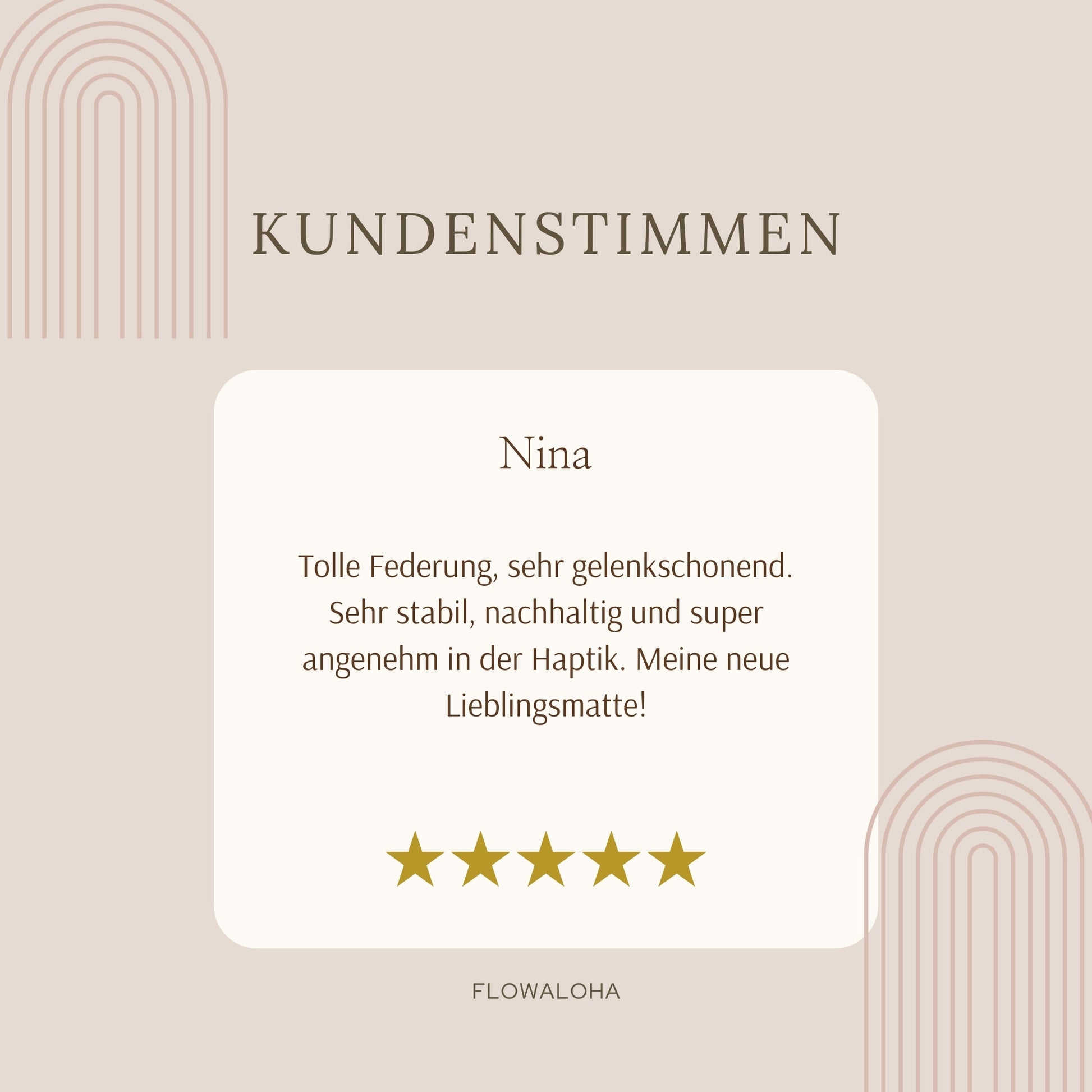 Ovale Kork Yogamatte Kalea - Beste Yogamatte 2025 - Nachhaltig & Rutschfest