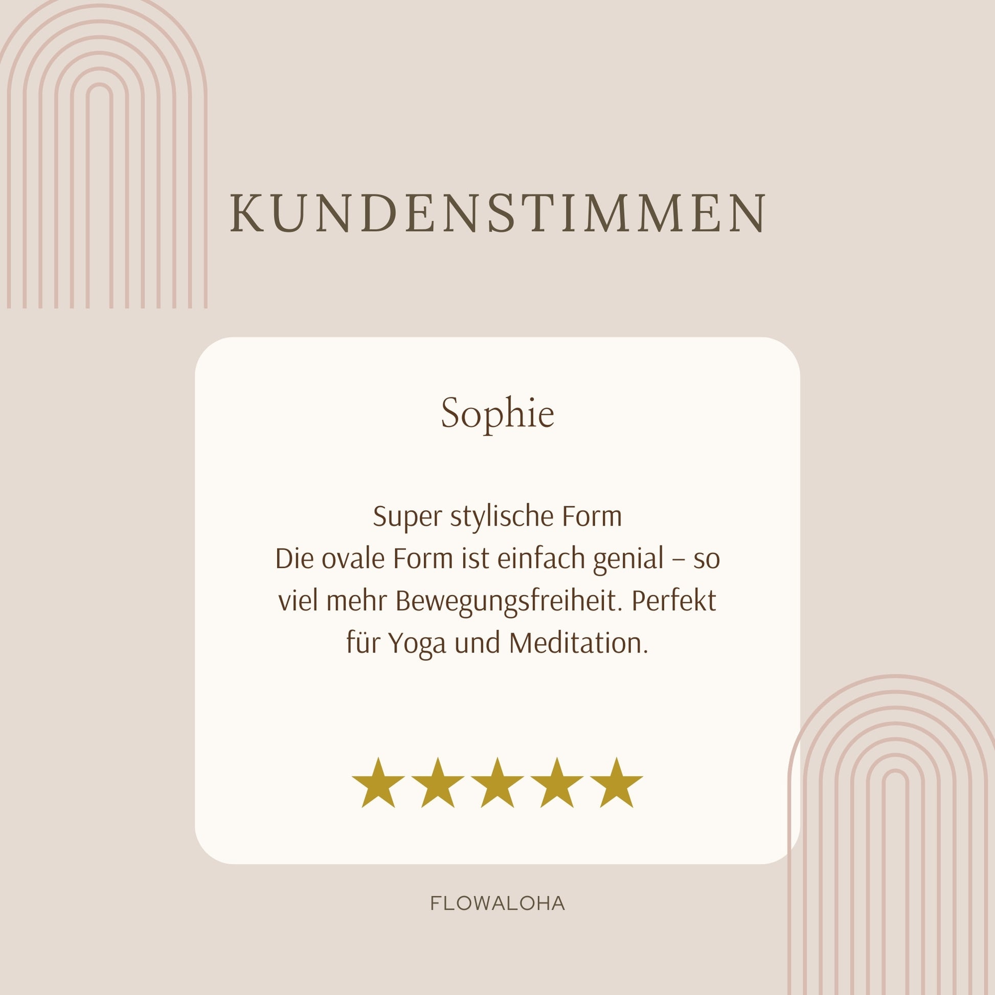 Ovale Kork Yogamatte Kalea - Beste Yogamatte 2025 - Nachhaltig & Rutschfest